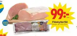 Matöppet Fläskytterfilé, SEK 99 erbjuda