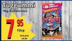Supergrossen Tuggummi 96g Bubblicious, SEK 7.95 erbjuda