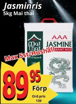 Supergrossen Jasminris, Medlemspris erbjuda