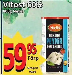 Supergrossen Vitost 60%, SEK 59.95 erbjuda
