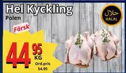 Supergrossen Hel Kyckling, SEK 44.95 erbjuda