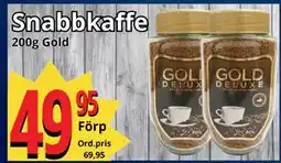 Supergrossen Snabbkaffe, SEK 49.95 erbjuda
