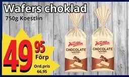 Supergrossen Wafers choklad, SEK 49.95 erbjuda
