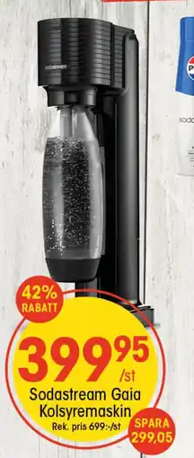 EKO Sodastream Gaia Kolsyremaskin erbjuda