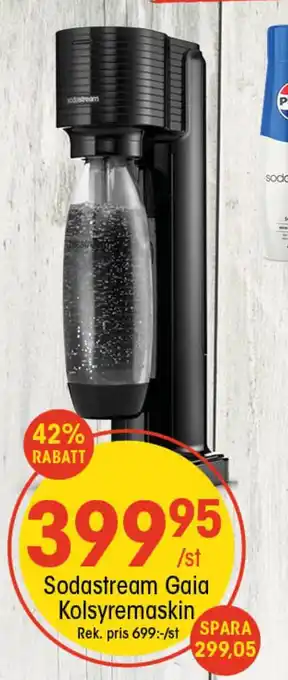 EKO Sodastream Gaia Kolsyremaskin erbjuda