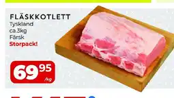 Matrix Butikerna Fläskkotlett erbjuda