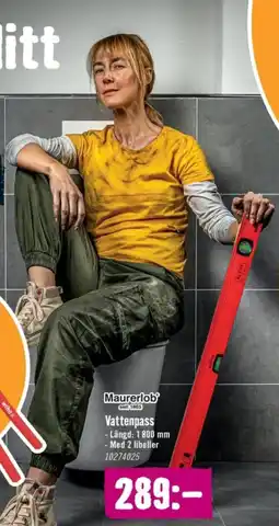 Hornbach MAURERLOB Vattenpass erbjuda