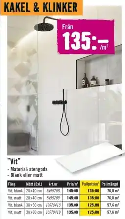 Hornbach Vit erbjuda