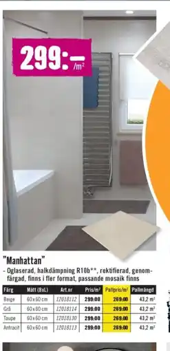 Hornbach Manhattan erbjuda