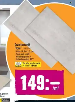 Hornbach Granitkeramik Icon erbjuda