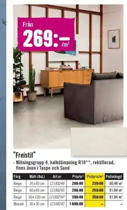 Hornbach Freistil erbjuda