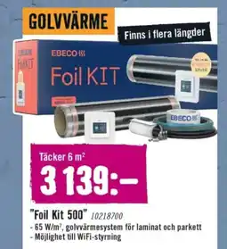 Hornbach Foil Kit 500 erbjuda