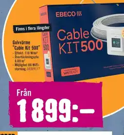 Hornbach Golvvärme erbjuda
