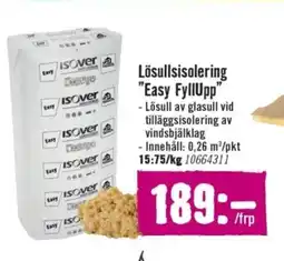 Hornbach Lösullsisolering Easy FyllUpp erbjuda