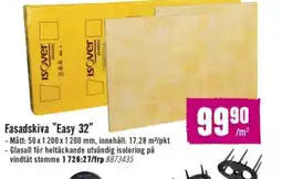 Hornbach Fasadskiva Easy 32 erbjuda