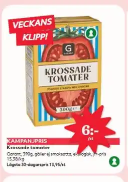 Hemköp GARANT Krossade tomater erbjuda