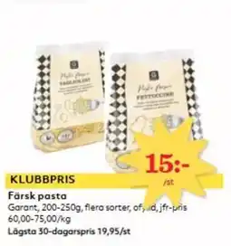 Hemköp GARANT Färsk pasta erbjuda