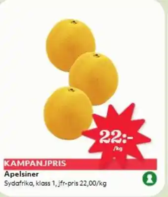 Hemköp Apelsiner erbjuda