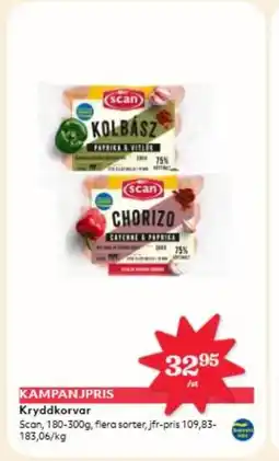 Hemköp SCAN Kryddkorvar erbjuda