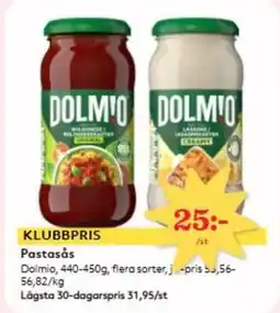 Hemköp DOLMINO Pastasås erbjuda