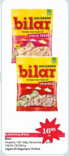 Hemköp AHLGRENS Bilar erbjuda