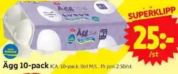 ICA Supermarket ICA Ägg erbjuda
