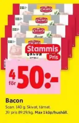 ICA Kvantum SCAN Bacon erbjuda