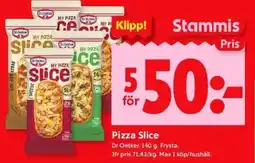 ICA Kvantum DR. OETKER Pizza slice erbjuda