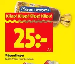 ICA Kvantum PÅGEN Pågenlimpa erbjuda