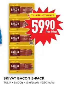 Willys Hemma SKIVAT BACON 5-PACK, SEK 59.9 erbjuda