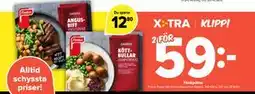 Coop Extra Färdigrätter, SEK 59 erbjuda