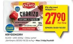 Willys Hemma KRYDDKORV, Medlemspris erbjuda