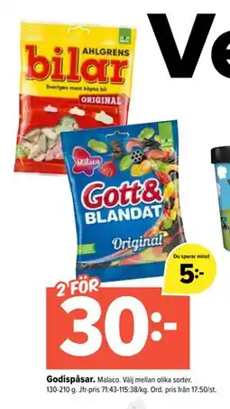 Coop Extra Godispåsar, SEK 30 erbjuda