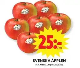 ICA Supermarket Svenska äpplen erbjuda