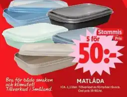 ICA Supermarket Matlåda erbjuda