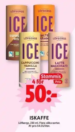 ICA Supermarket LÖFBERGS Iskaffe erbjuda