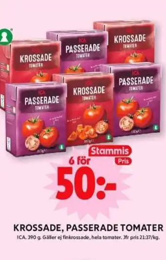 ICA Supermarket ICA Krossade, passerade tomater erbjuda