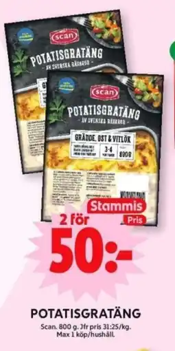 ICA Supermarket SCAN Potatisgratäng erbjuda