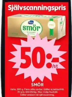ICA Supermarket VALIO Smör erbjuda