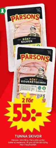 ICA Supermarket Tunna skivor erbjuda