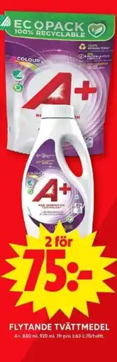 ICA Supermarket A+ Flytande tvättmedel erbjuda