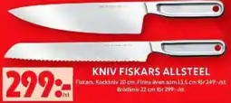 ICA Supermarket Kniv fiskars allsteel erbjuda