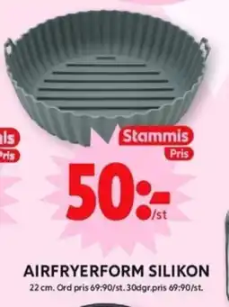 ICA Supermarket Airfryerform silikon erbjuda