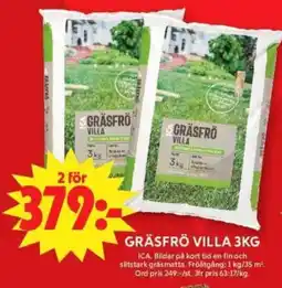 ICA Supermarket ICA Gräsfrö villa erbjuda