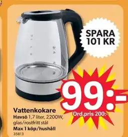 DollarStore Vattenkokare erbjuda