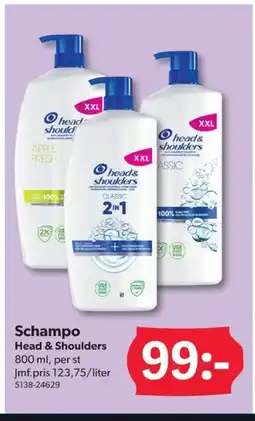 DollarStore Schampo Head & Shoulders erbjuda