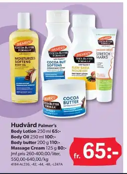 DollarStore Hudvård Palmer's Body Lotion erbjuda