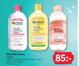 DollarStore Micellärvatten Garnier erbjuda