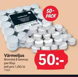 DollarStore Värmeljus erbjuda
