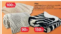 DollarStore Pläd erbjuda